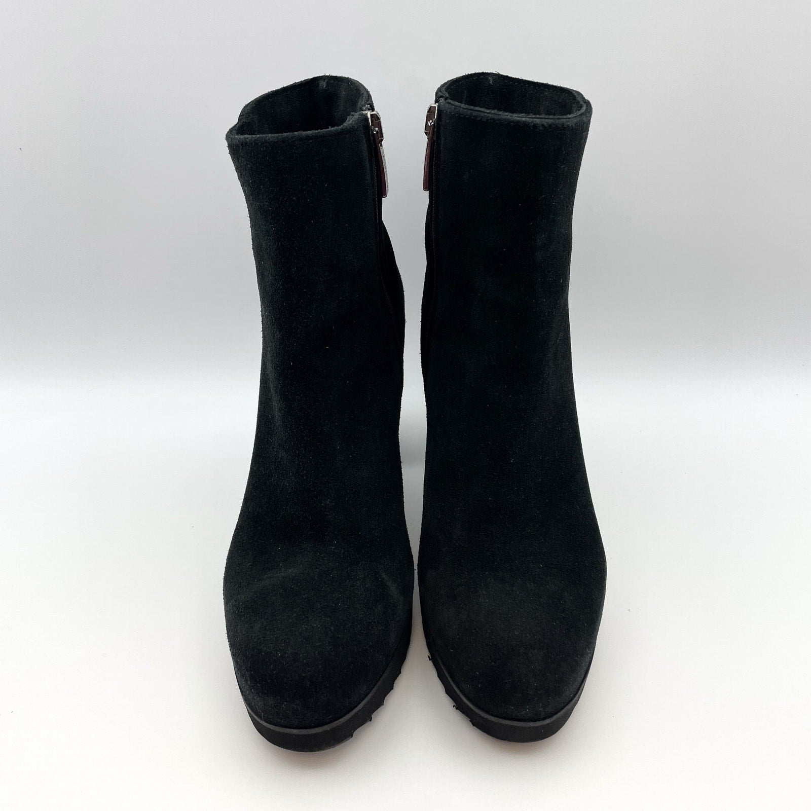 La Canadienne Womens Myranda Ankle Boot US 5 Black Suede Water-Resistant NWOB