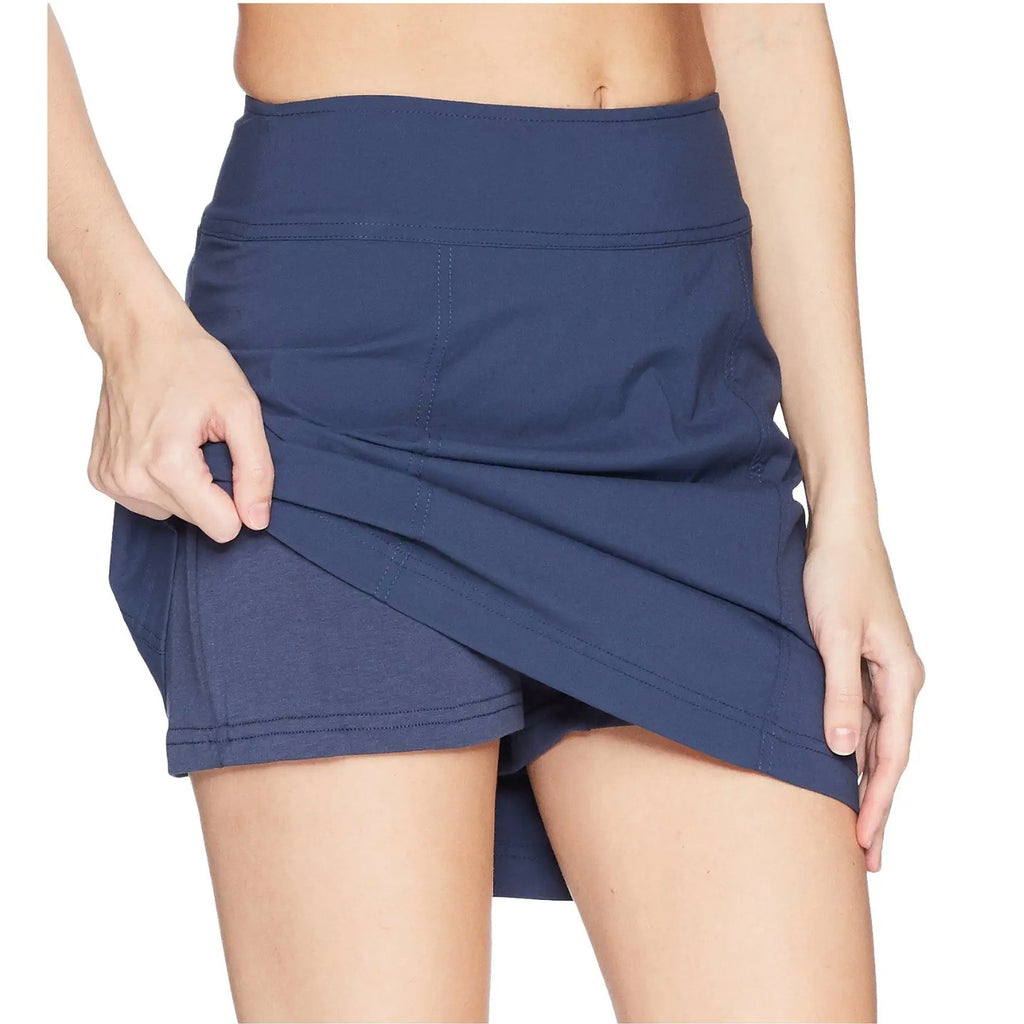 ROYAL ROBBINS Women's Discovery III Skort Size 18 Deep Blue Stretch NWT