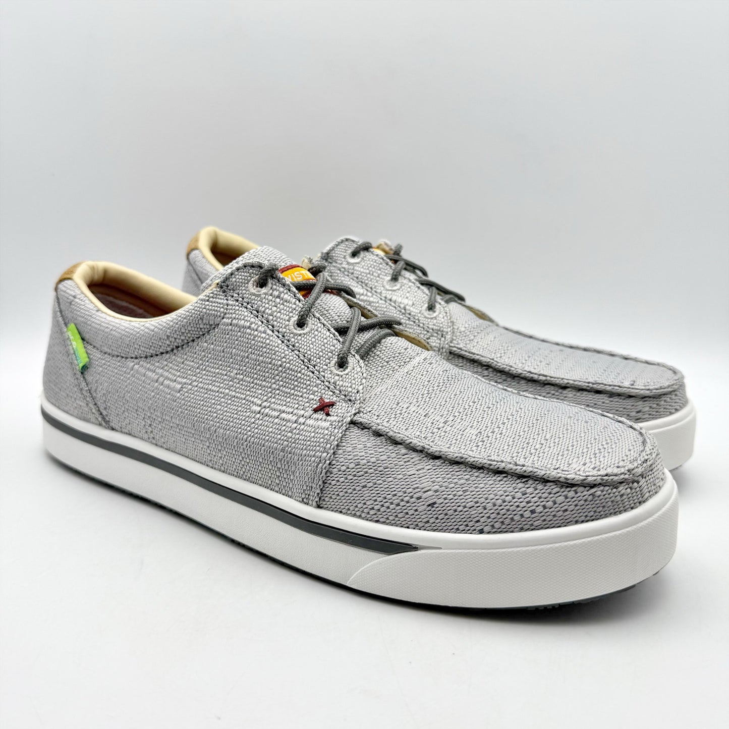 Twisted X Work Mens MCAN003 Safety Sneakers US 10.5 Wide Grey Composite Toe NWOB