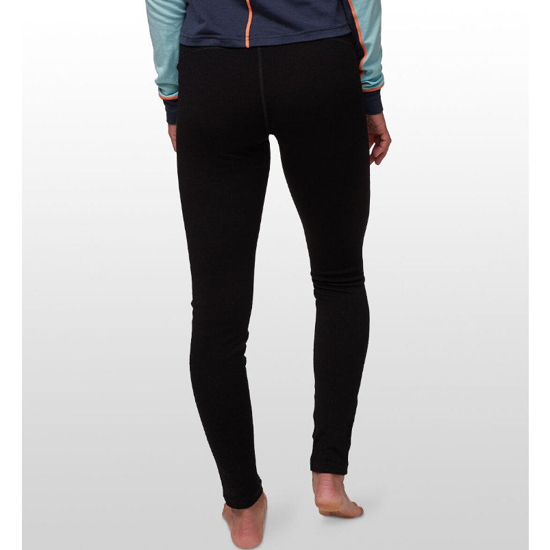 ICEBREAKER Women's Merino 260 Tech Thermal Leggings Large Black Base Layer NWT