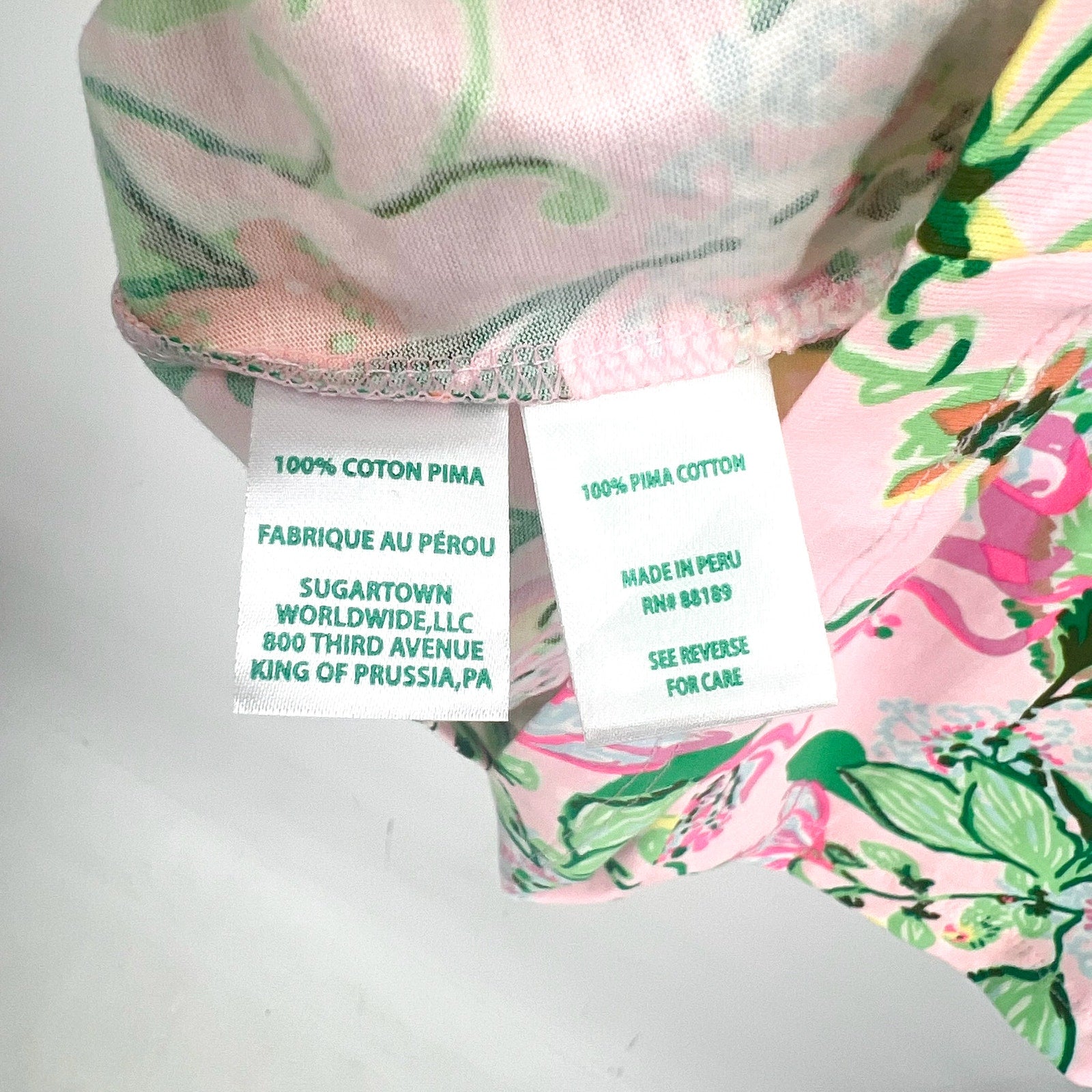 LILLY PULITZER Halle Short Sleeve Dress Medium Via Amore Spritzer Tropical NWOT