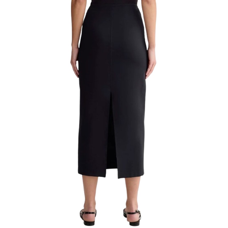 EVERLANE Women's The Dream Maxi Skirt XXS Black Stretch High Waisted NWT