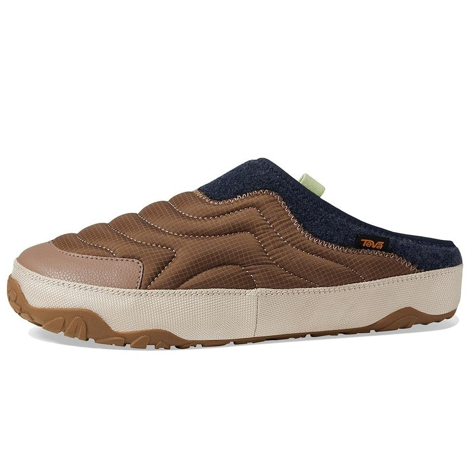 Teva Mens Reember Terrain Outdoor Slippers US 10 EU 43 Brown Slip On NIB