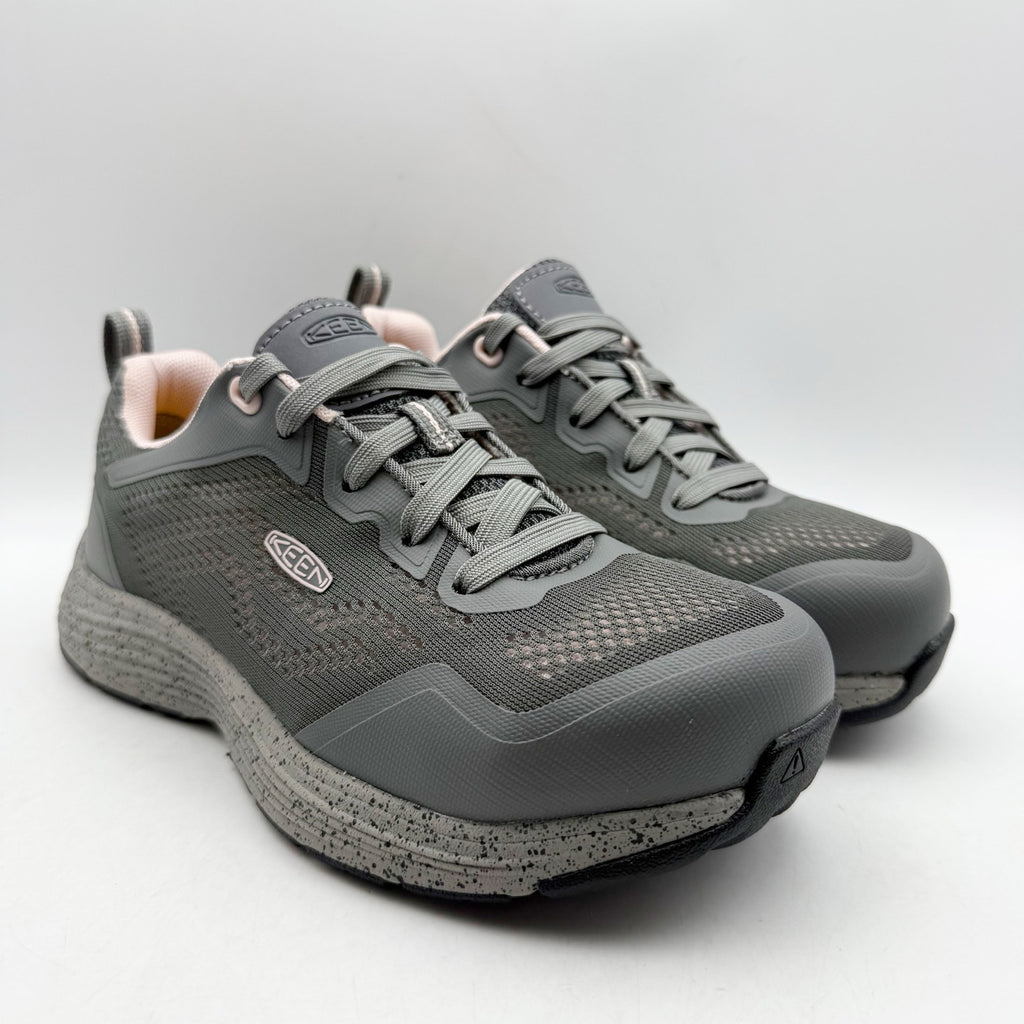 KEEN Utility Womens Sparta 2 Aluminum Toe Work Shoes Size 5.5 M Grey SR NIB