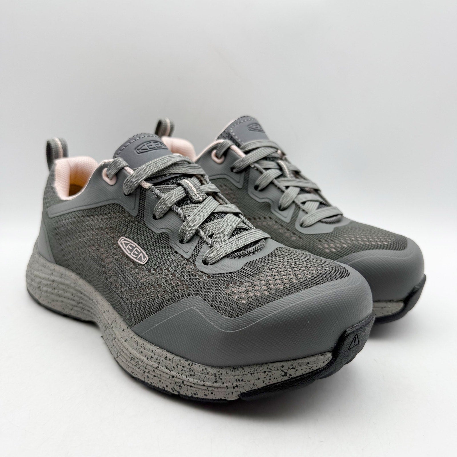 KEEN Utility Womens Sparta 2 Aluminum Toe Work Shoes Size 5.5 M Grey SR NIB