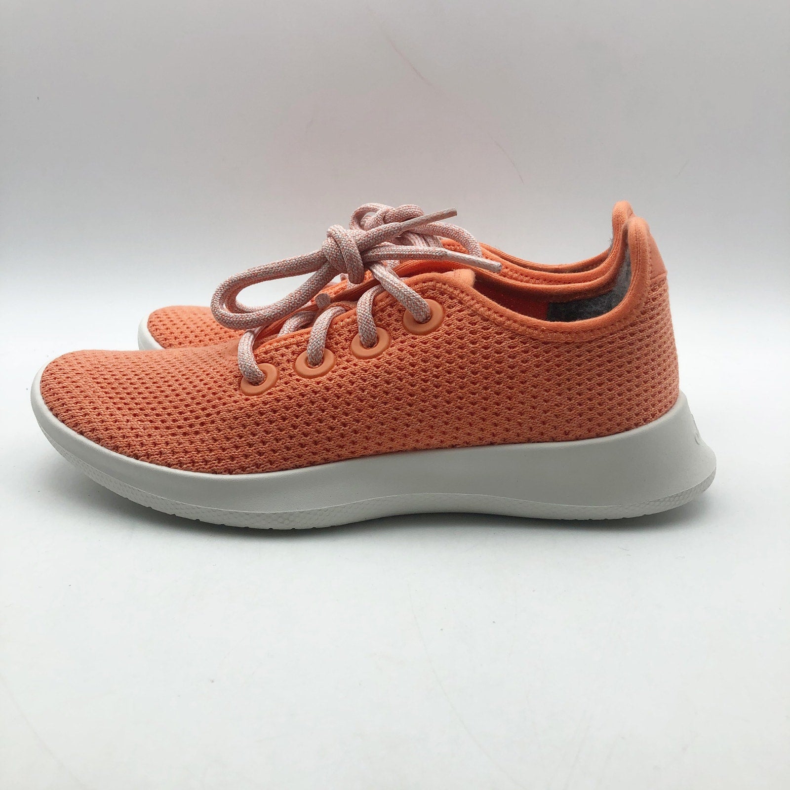 AllBirds Womens Tree Runner Casual Sneakers Size 5 Kauri Melon Orange NIB
