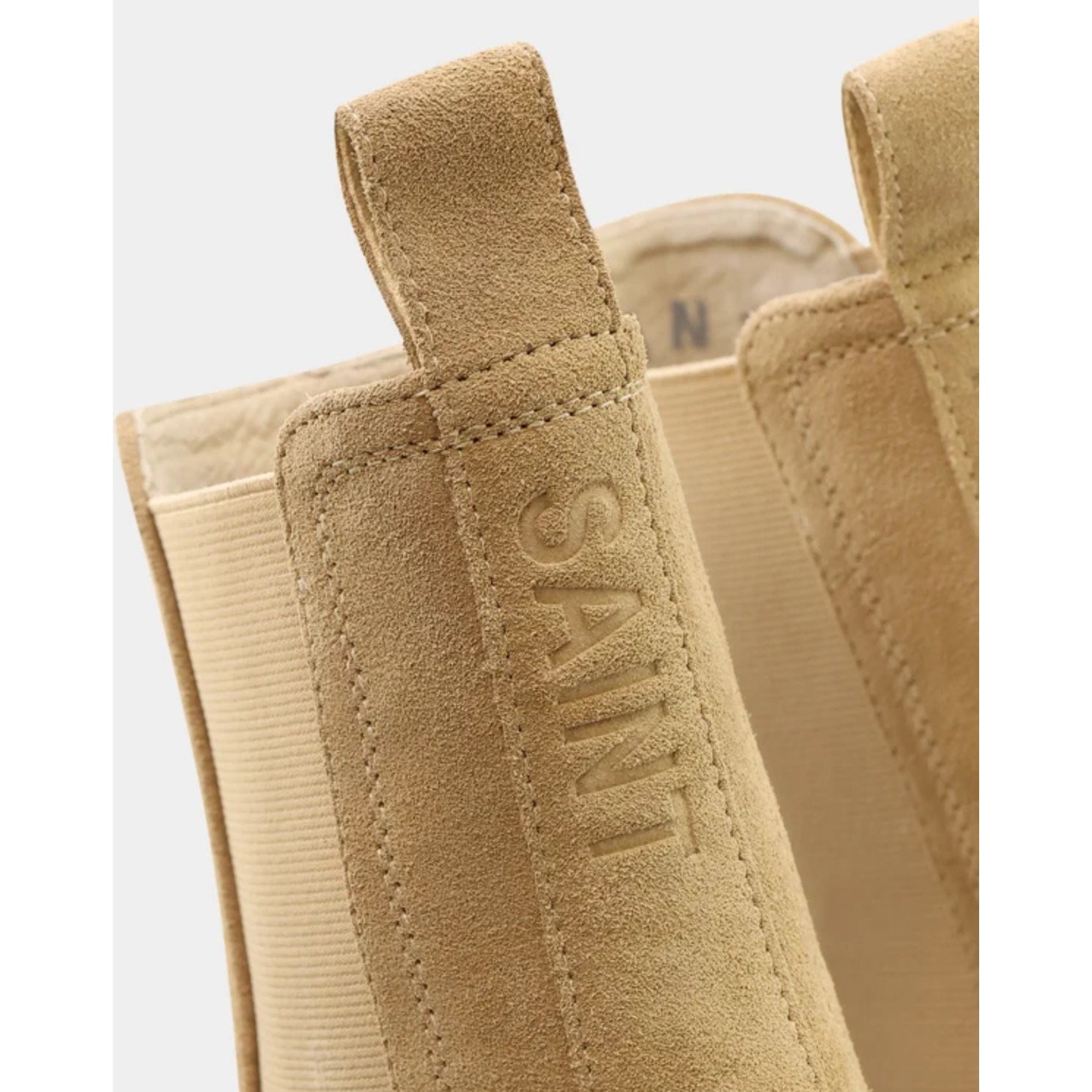 Saint Morta Men's Chunky Chelsea Boots Size 11 EU 45 Tan Suede NIB