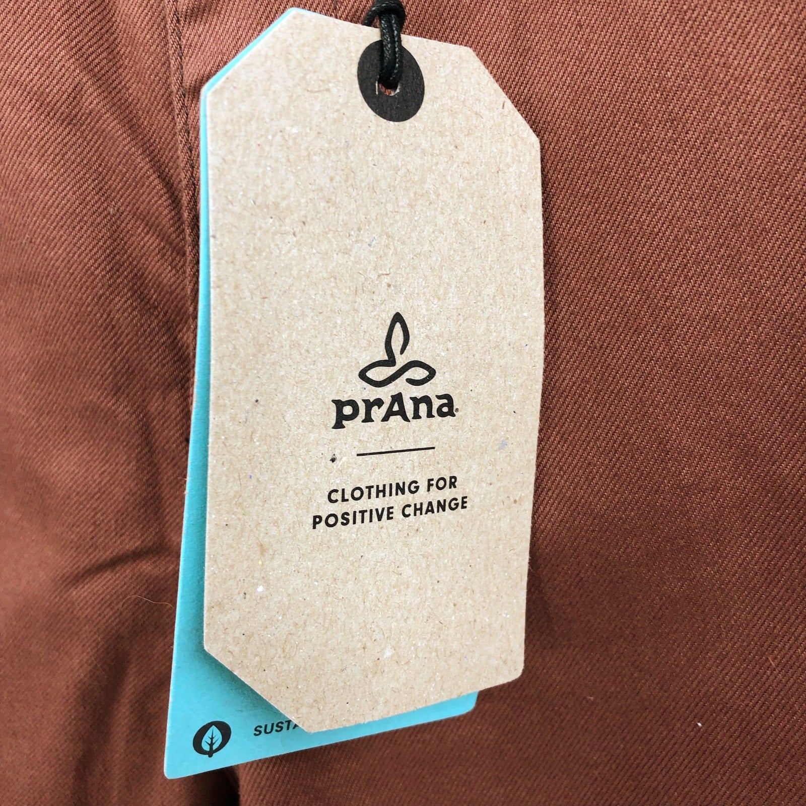 PRANA Womens Kayla Skinny Jeans 27x32 US 4 Brown Manzanita High Rise Stretch NWT
