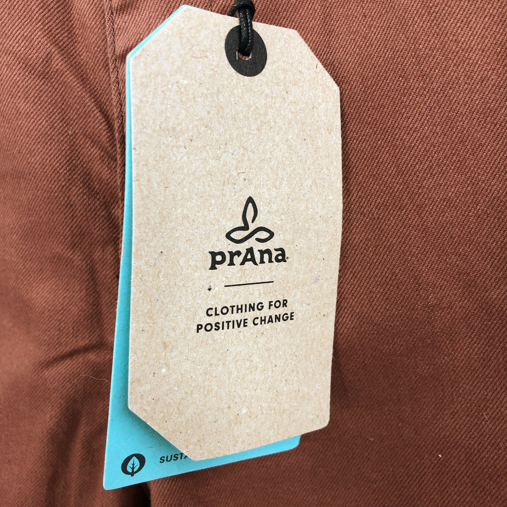 PRANA Womens Kayla Skinny Jeans 27x32 US 4 Brown Manzanita High Rise Stretch NWT