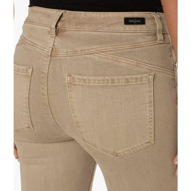 LIVERPOOL Women's Piper Hugger Ankle Skinny Jeans Size 18W Biscuit Tan NWT