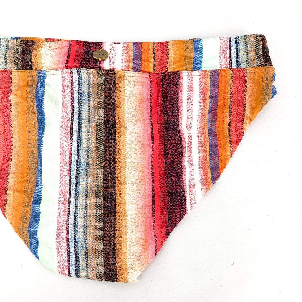 PRANA Women's Summer Wave Bottom Small Multi Baja Stripe Banded NWT