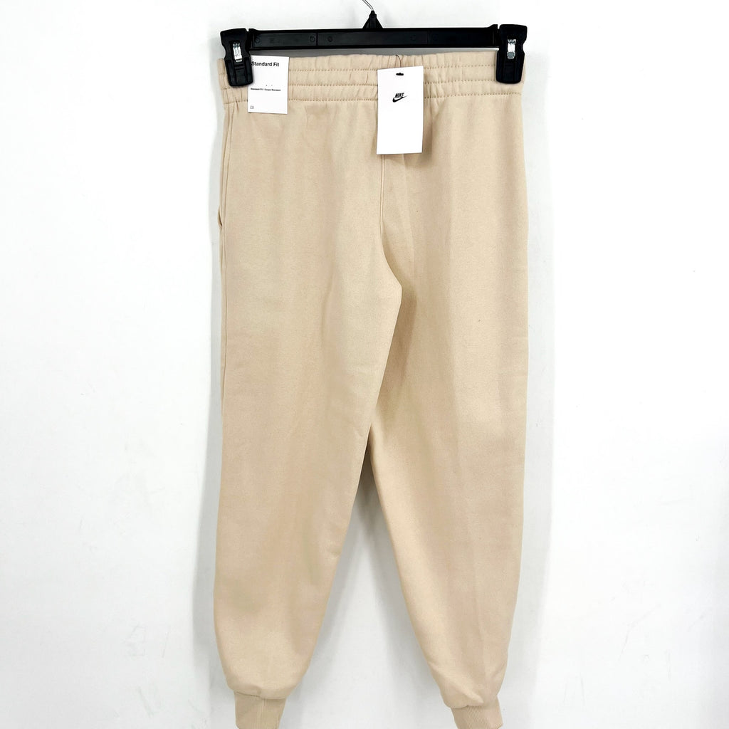 NIKE Kids Sportswear Club Fleece Joggers Pants Medium Cream White Boys Girls NWT