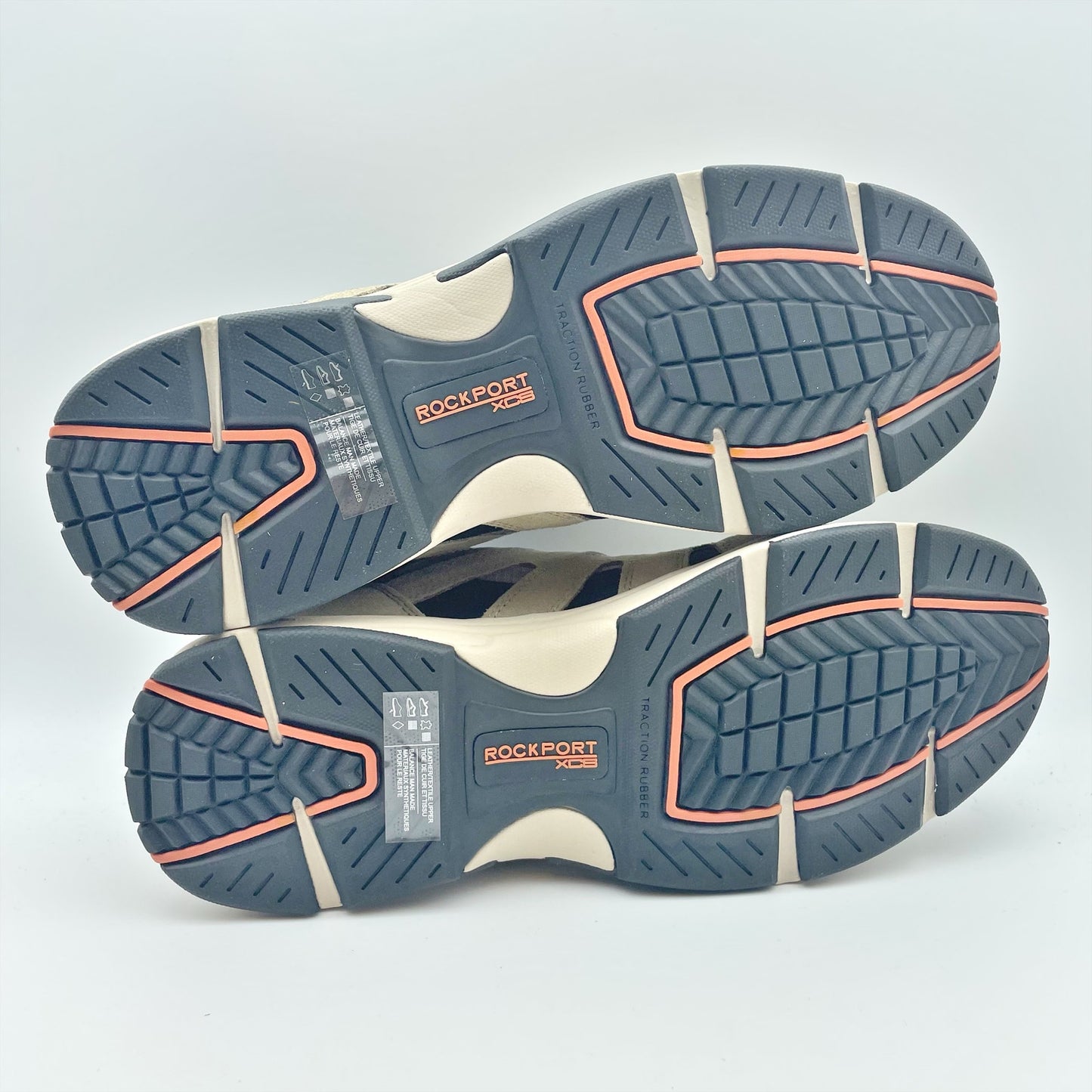 Rockport Men's Chranson Sport Lace Up Shoes Size 9 Taupe Beige Tan NIB