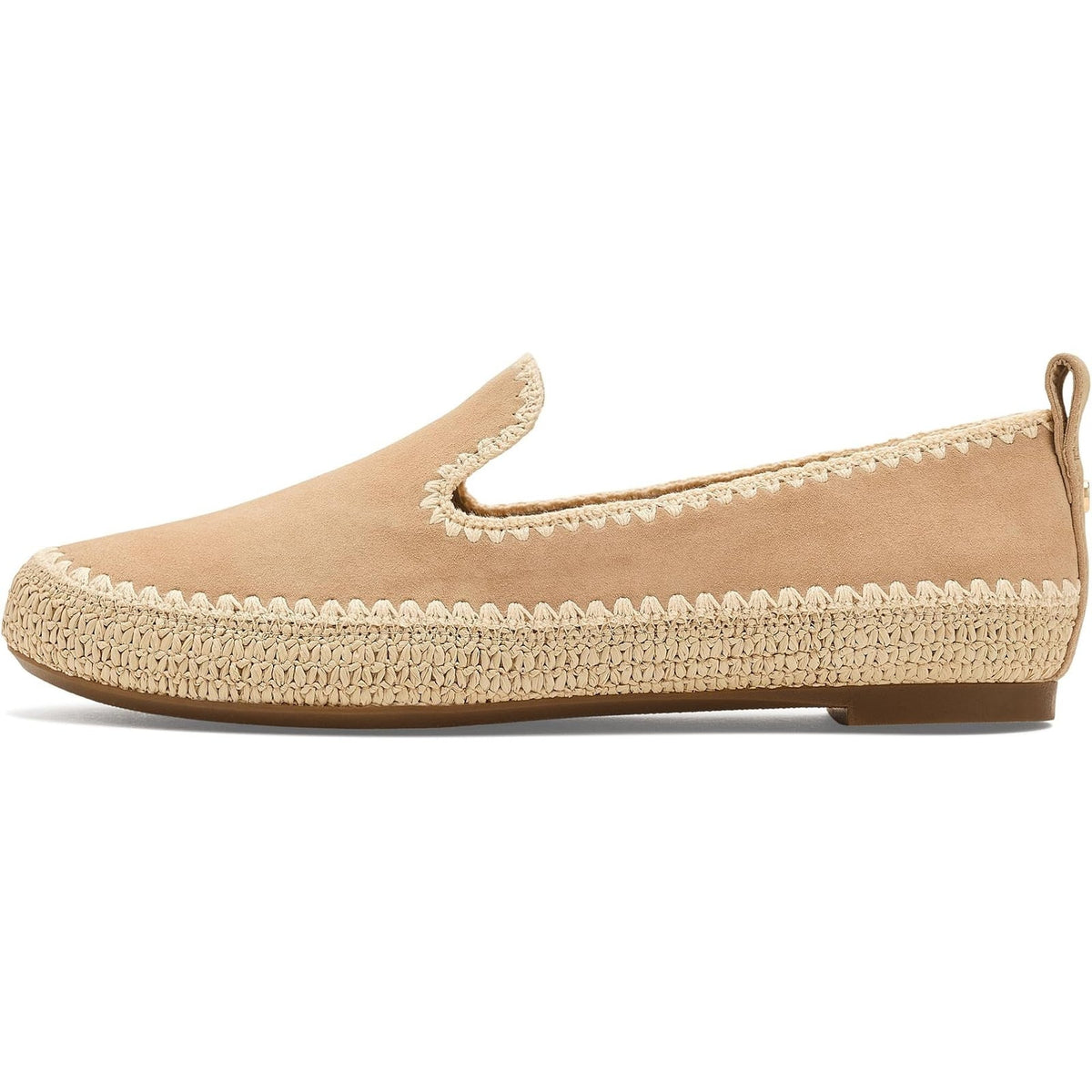 Cole Haan Womens Cloudfeel Asbury Espadrille Loafers Size 10.5 Tan Suede NIB
