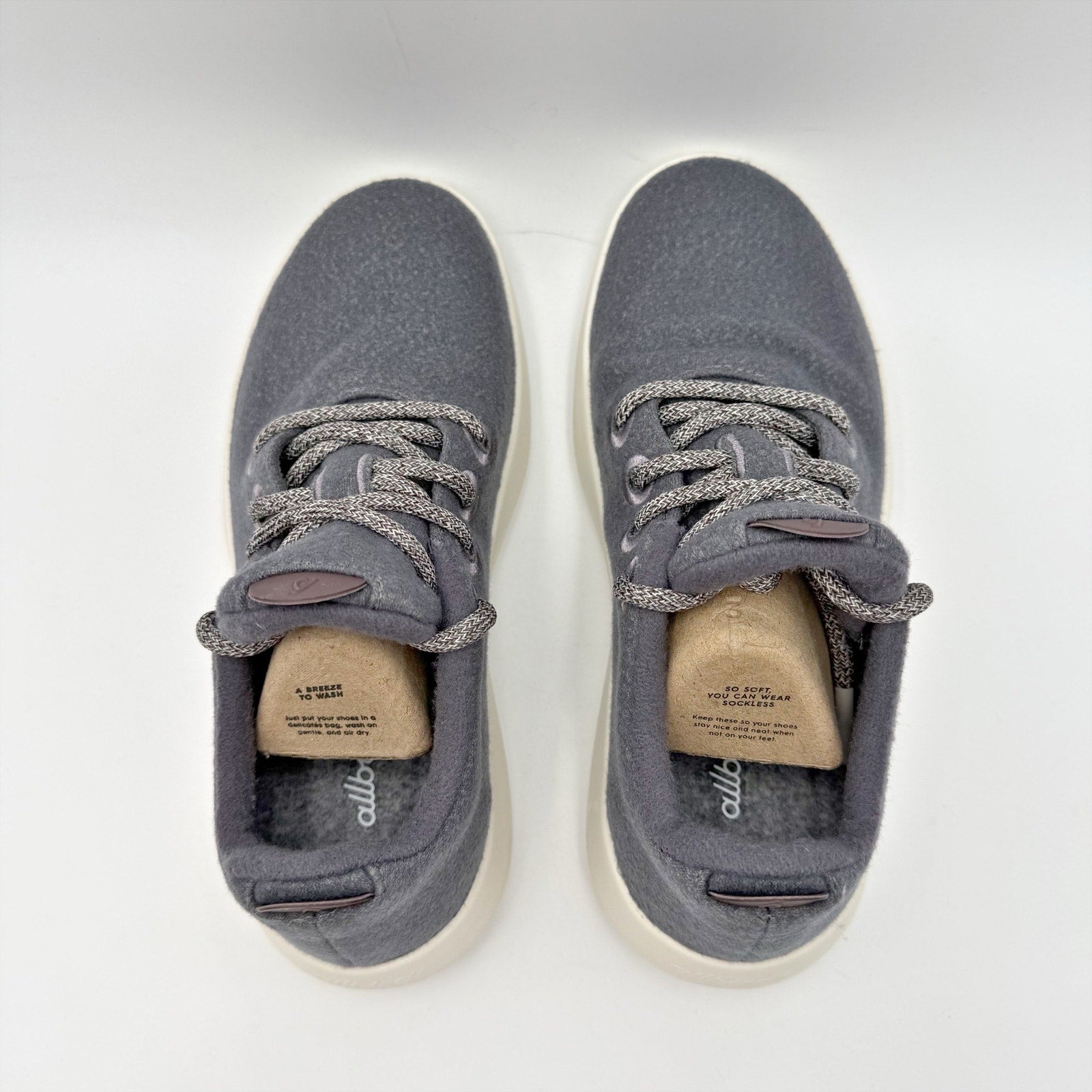 AllBirds Womens Wool Runner Mizzle Casual Sneakers US 6 Grey Water Repellent NIB