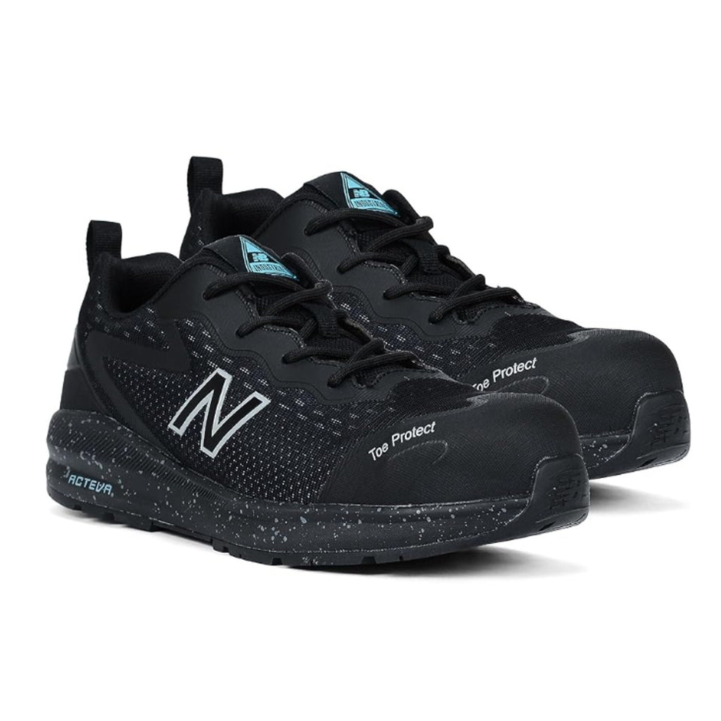 New Balance Womens Logic Work Shoes US 9.5 WIDE Black Comp Toe EH PR SR NWOB