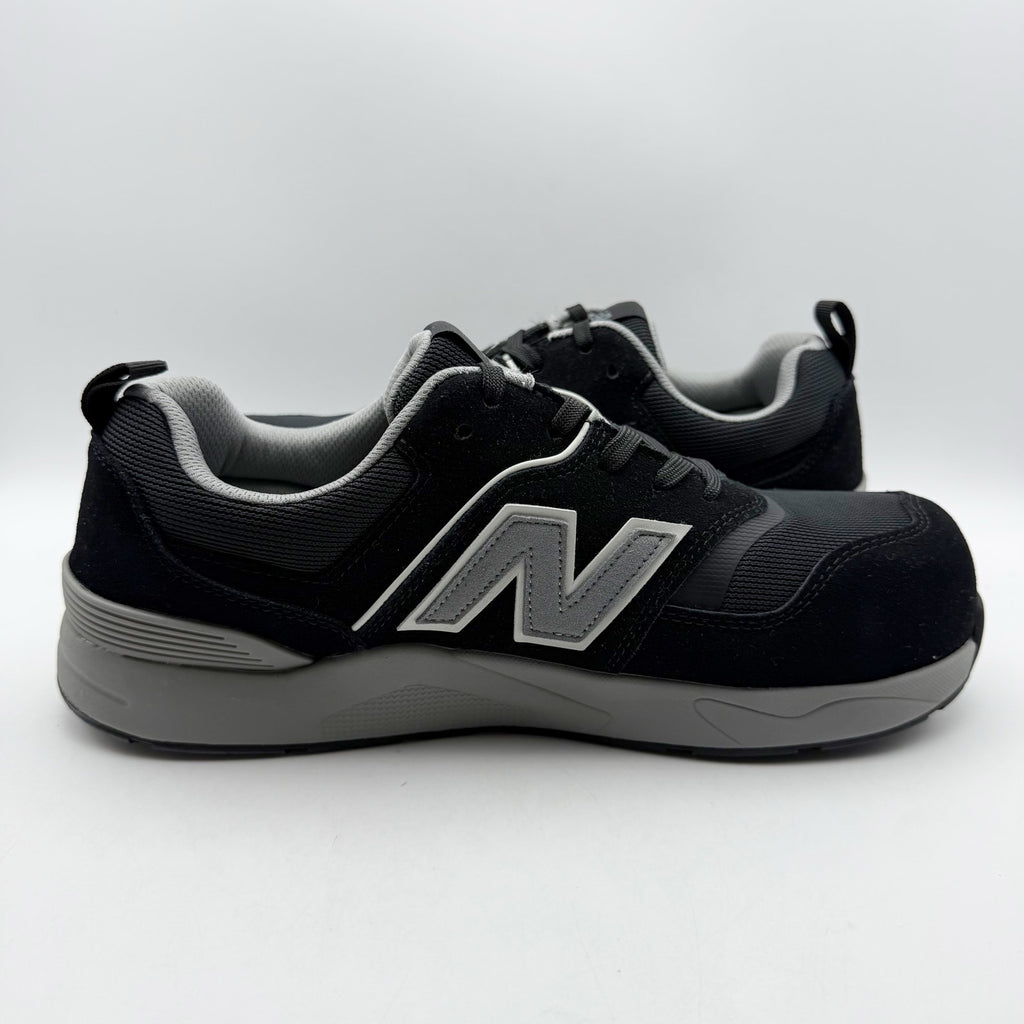 New Balance Mens Elite Lite Work Sneakers SIZE 9.5 Black SR Comp Toe EH NIB