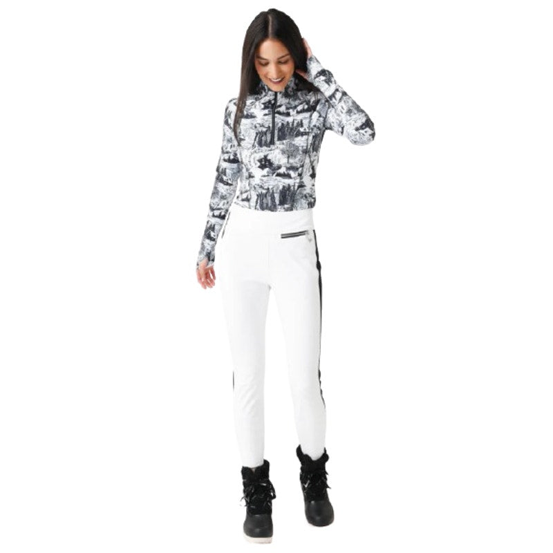Obermeyer Womens Jinks ITB Softshell Ski Pants Size 14 White Waterproof NWT