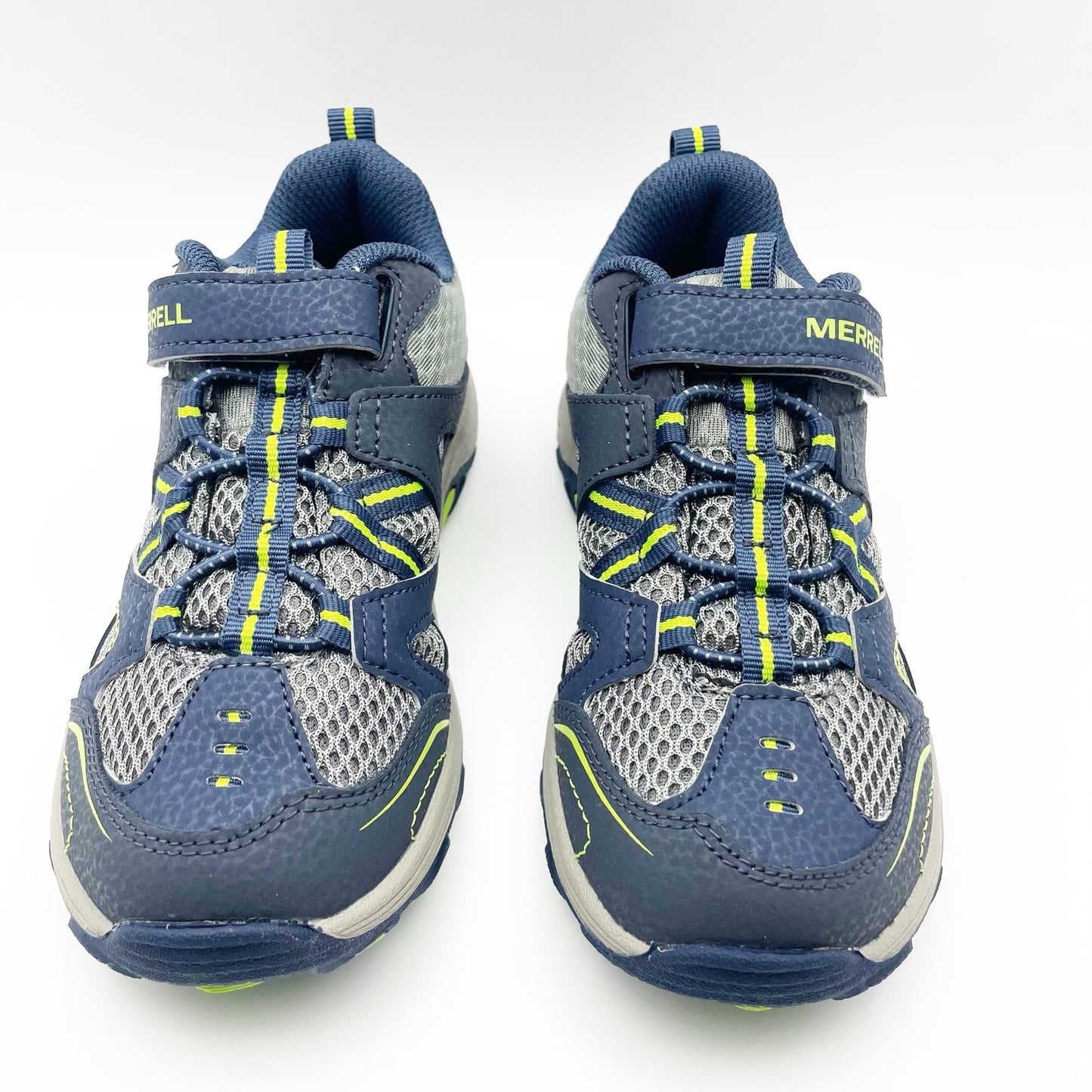 Merrell Kids Trail Chaser Jr. Sneakers US 13 M EU 31 Navy Green Athletic NIB