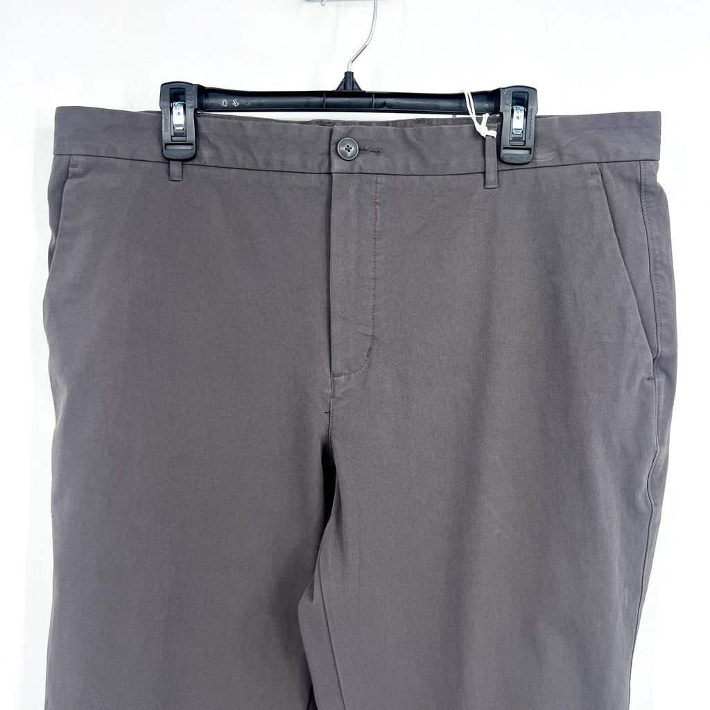 EVERLANE Uniform Mens Performance Chino Pants 38x30 Slate Grey Athletic Fit NWT