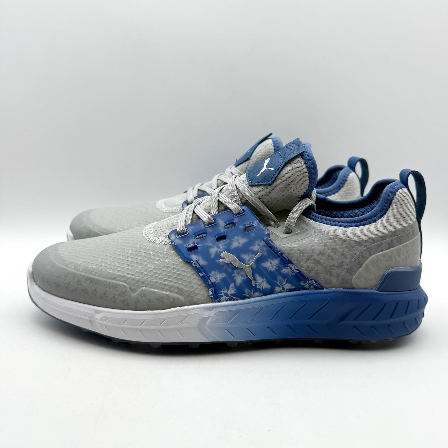 Puma Mens Ignite Pollination Golf Sneakers US 9 M EU 42 Blue Grey Athletic NWOB
