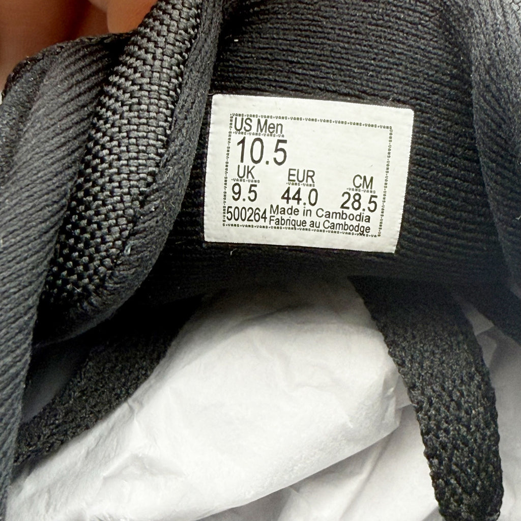 VANS Mens Range EXP Casual Sneakers Size 10.5 Black Suede Lace Up NWOB