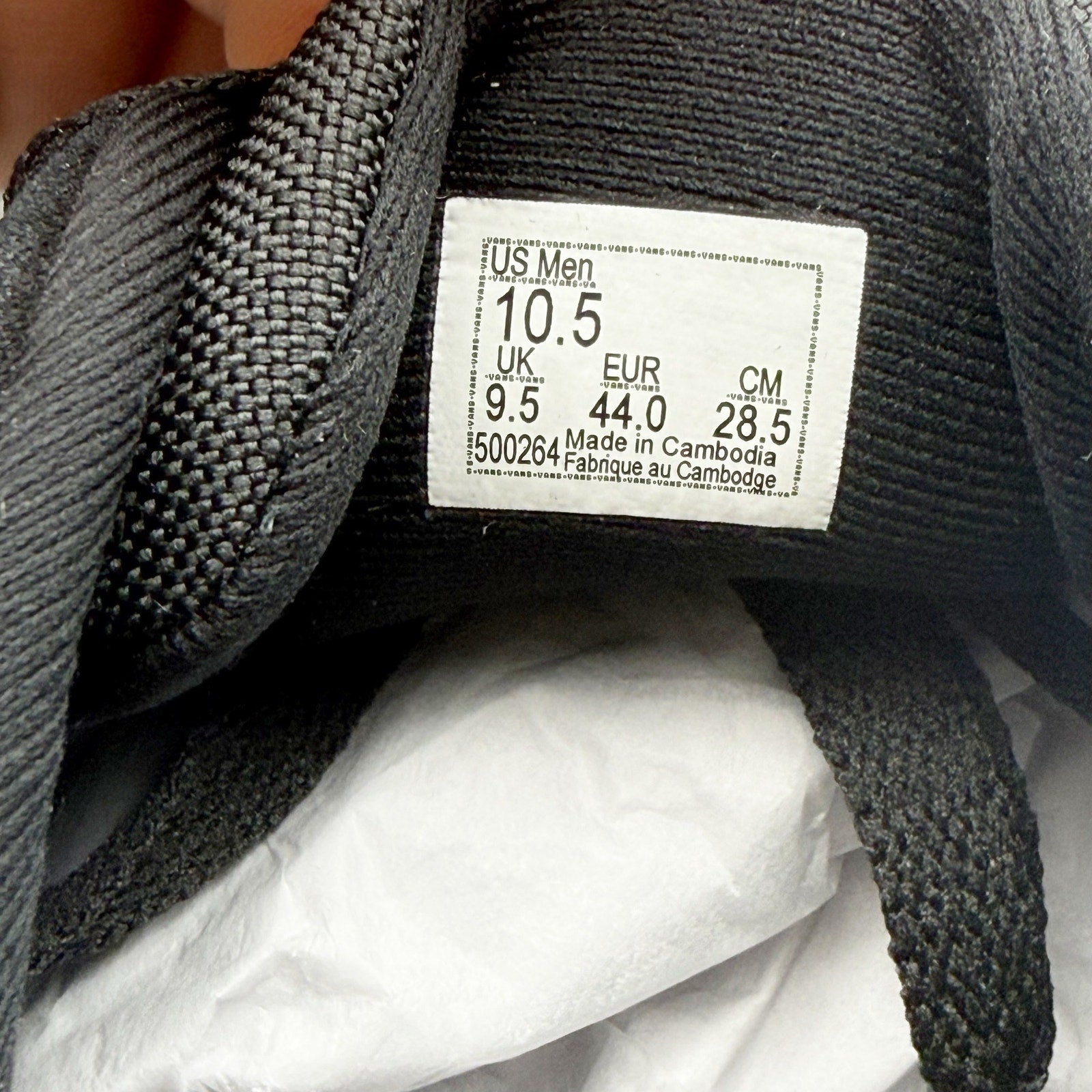 VANS Mens Range EXP Casual Sneakers Size 10.5 Black Suede Lace Up NWOB