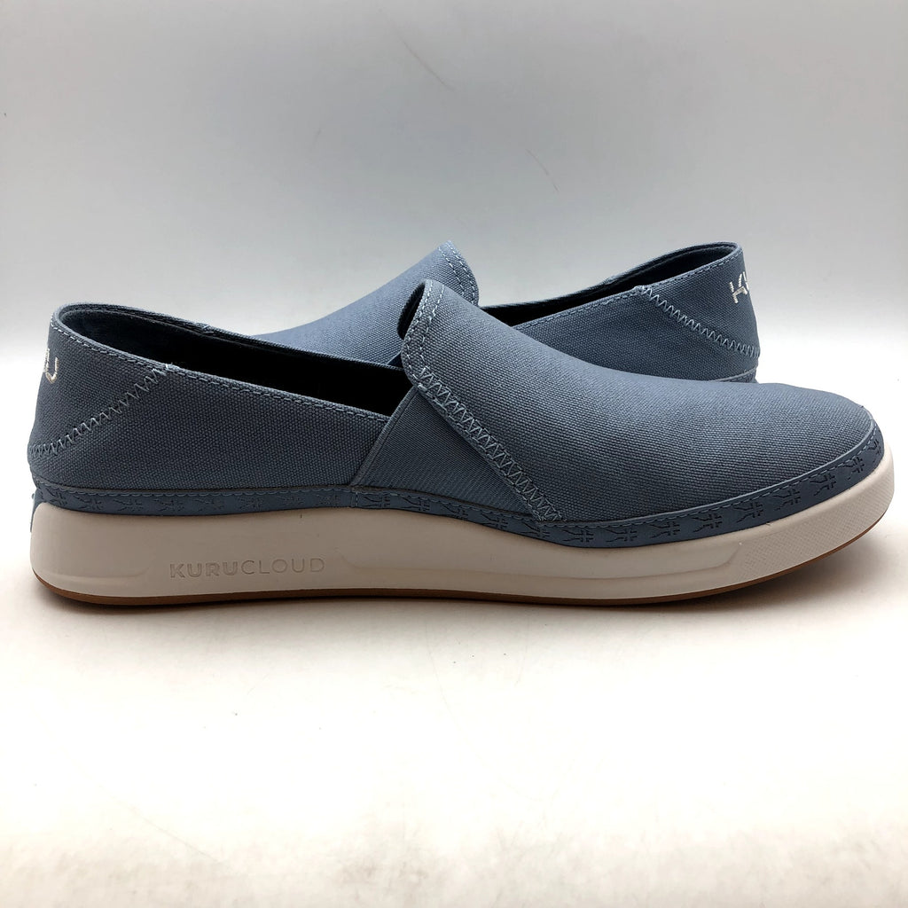 KURU Womens Roam Atla Slip On Sneaker Size 7.5 Blue Fog Bright White NIB