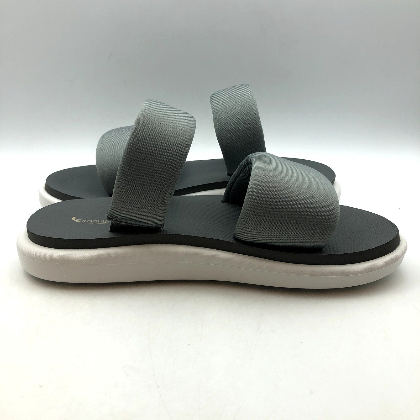 Koolaburra by UGG Womens Alane Slide Sandals Size 8 Gray NIB