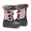 Kamik Kids Girls Powdery 3 Snow Boots Size 13 Light Pink Black Waterproof NWOB