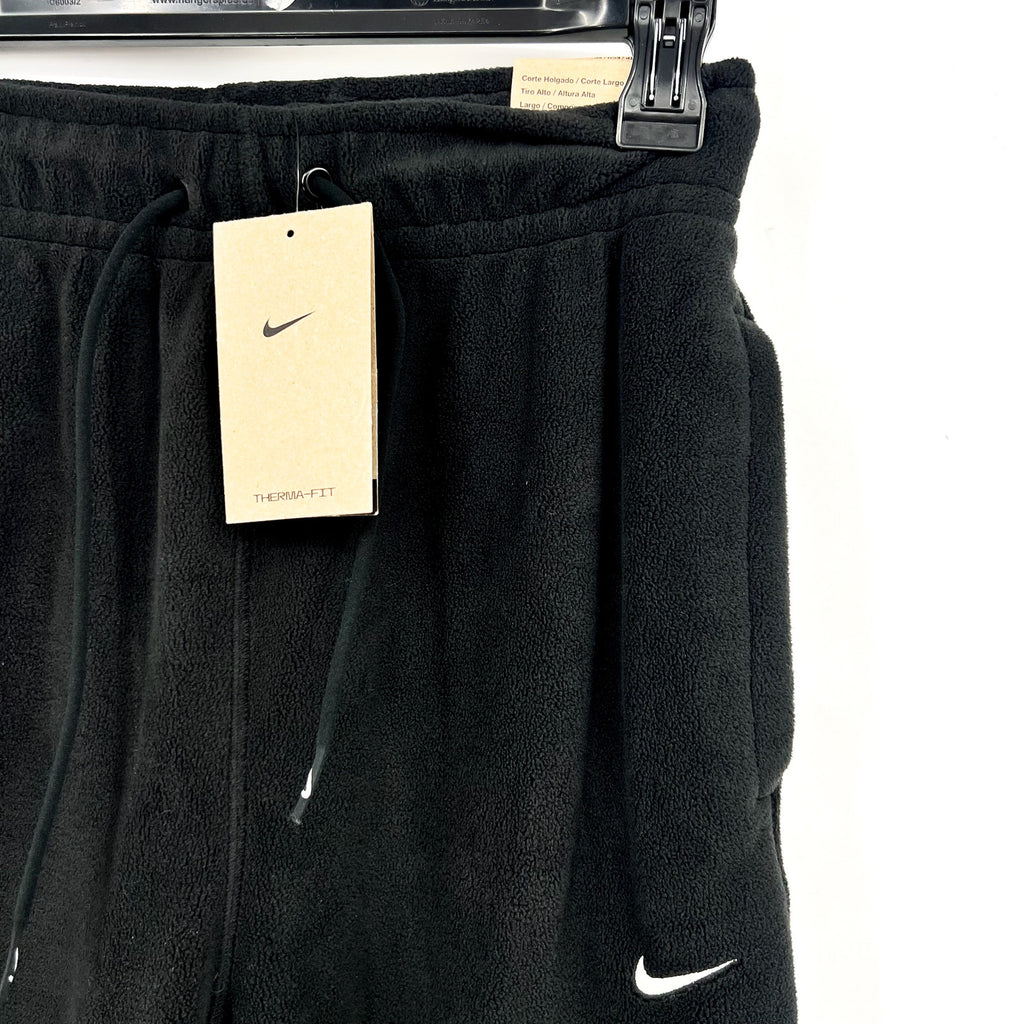 NIKE Women's Thermal Fit Fleece Polar Joggers XS Black Sweatpants NWT
