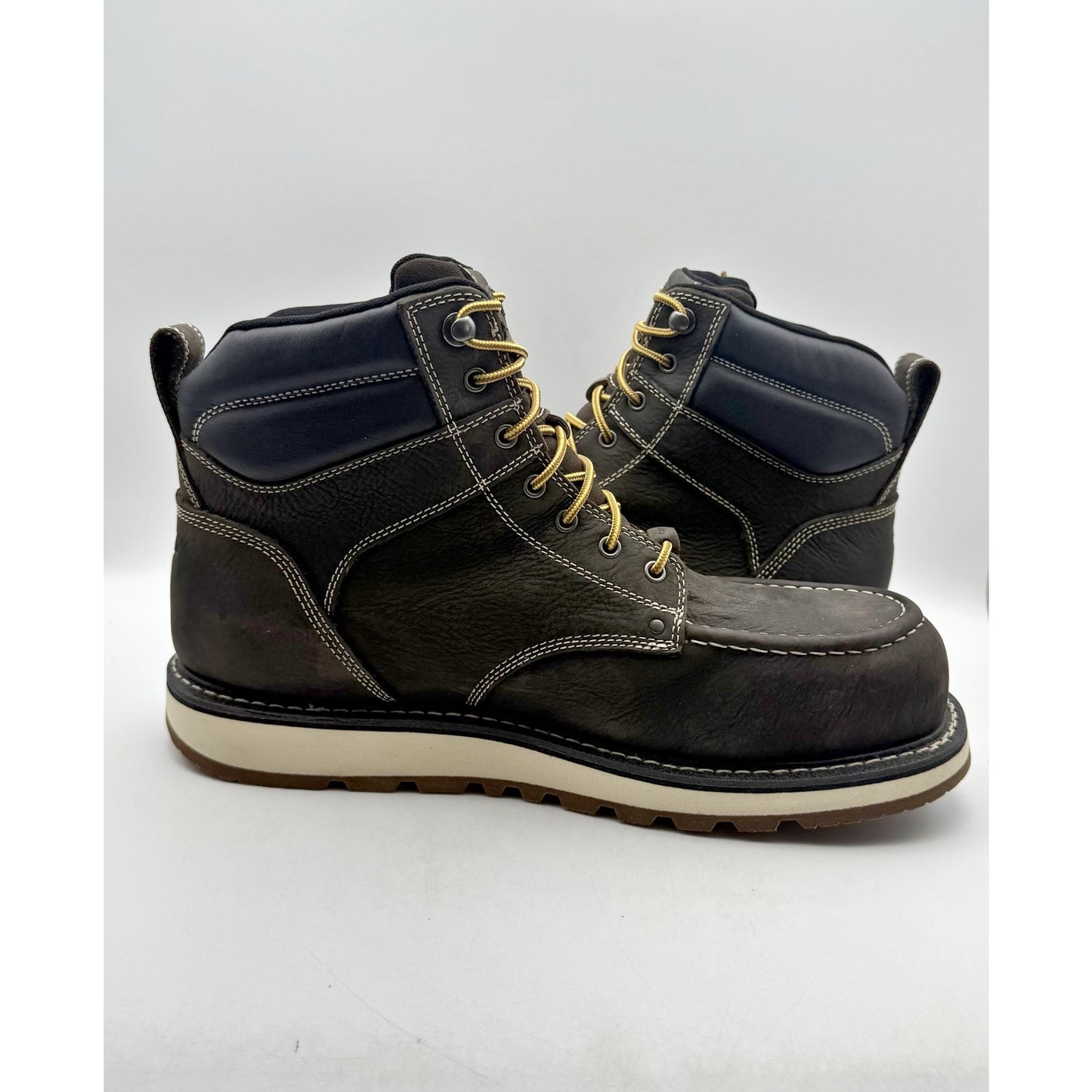 Keen Mens Cincinnati 6" Work Boot US 15 Wide EU 48 Brown Composite Toe WP NIB