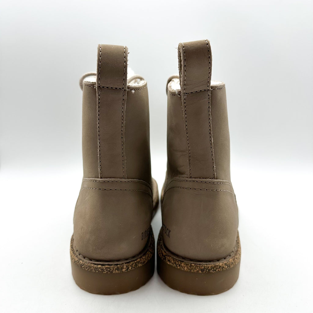 BIRKENSTOCK Women Bryson Mid Boot EU 36 Narrow US 5 Taupe Leather Shearling NWT