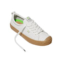 Cariuma Oca Low Gum Canvas Sneaker Womens 11.5 Mens 10 Off White Tan NIB
