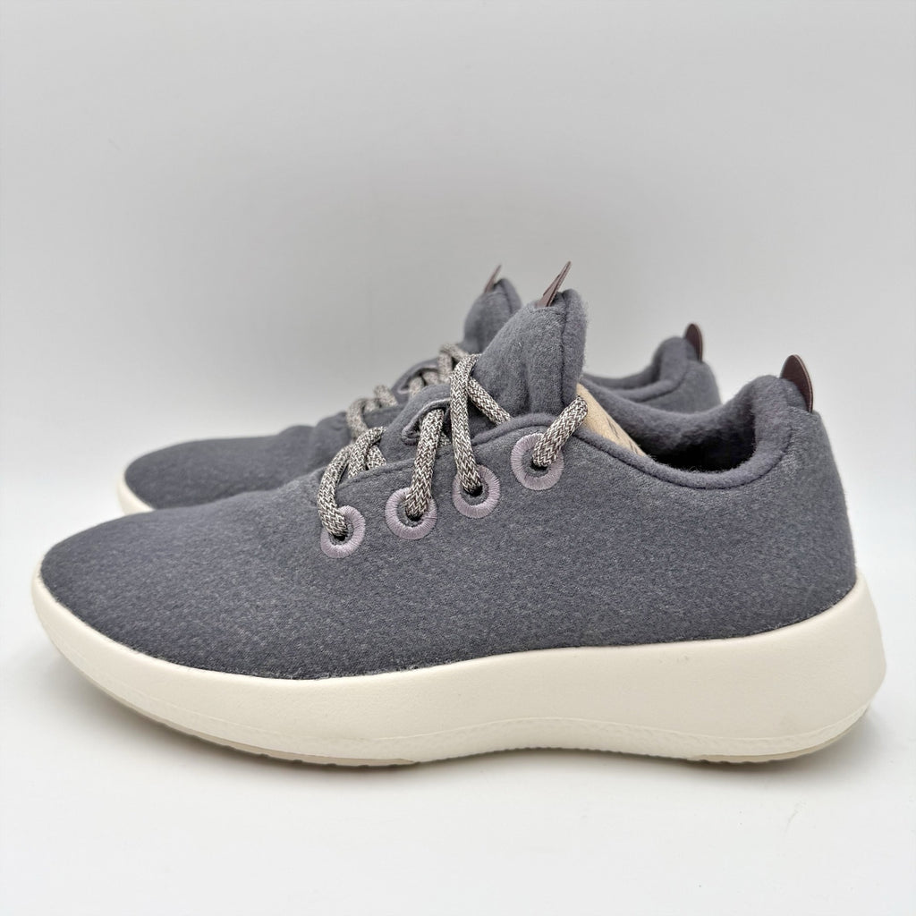 AllBirds Womens Wool Runner Mizzle Casual Sneakers US 6 Grey Water Repellent NIB