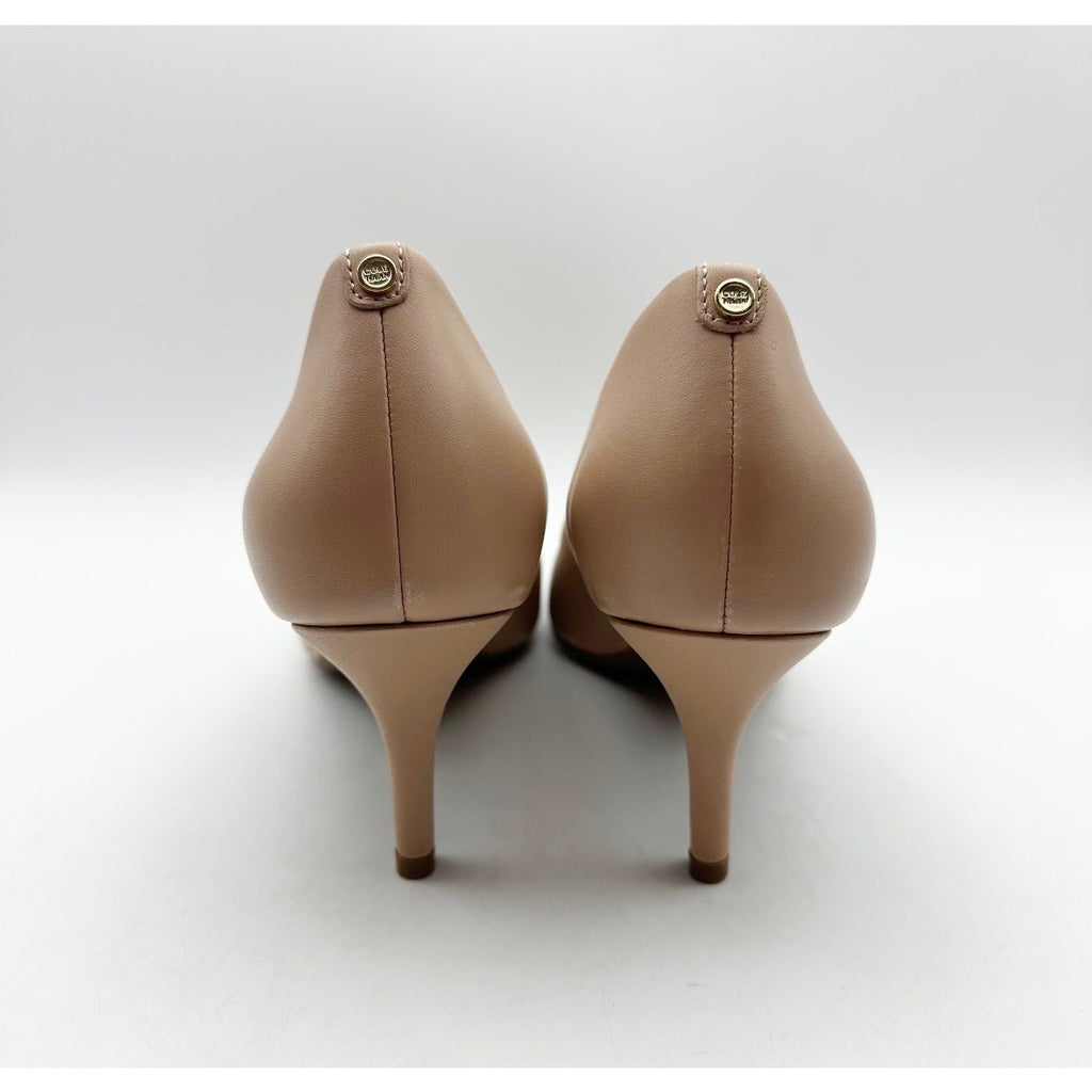 Cole Haan Womens Go-to Park Pump Size 7.5 EU 38 Tan Nude Leather 65 mm Heels NIB