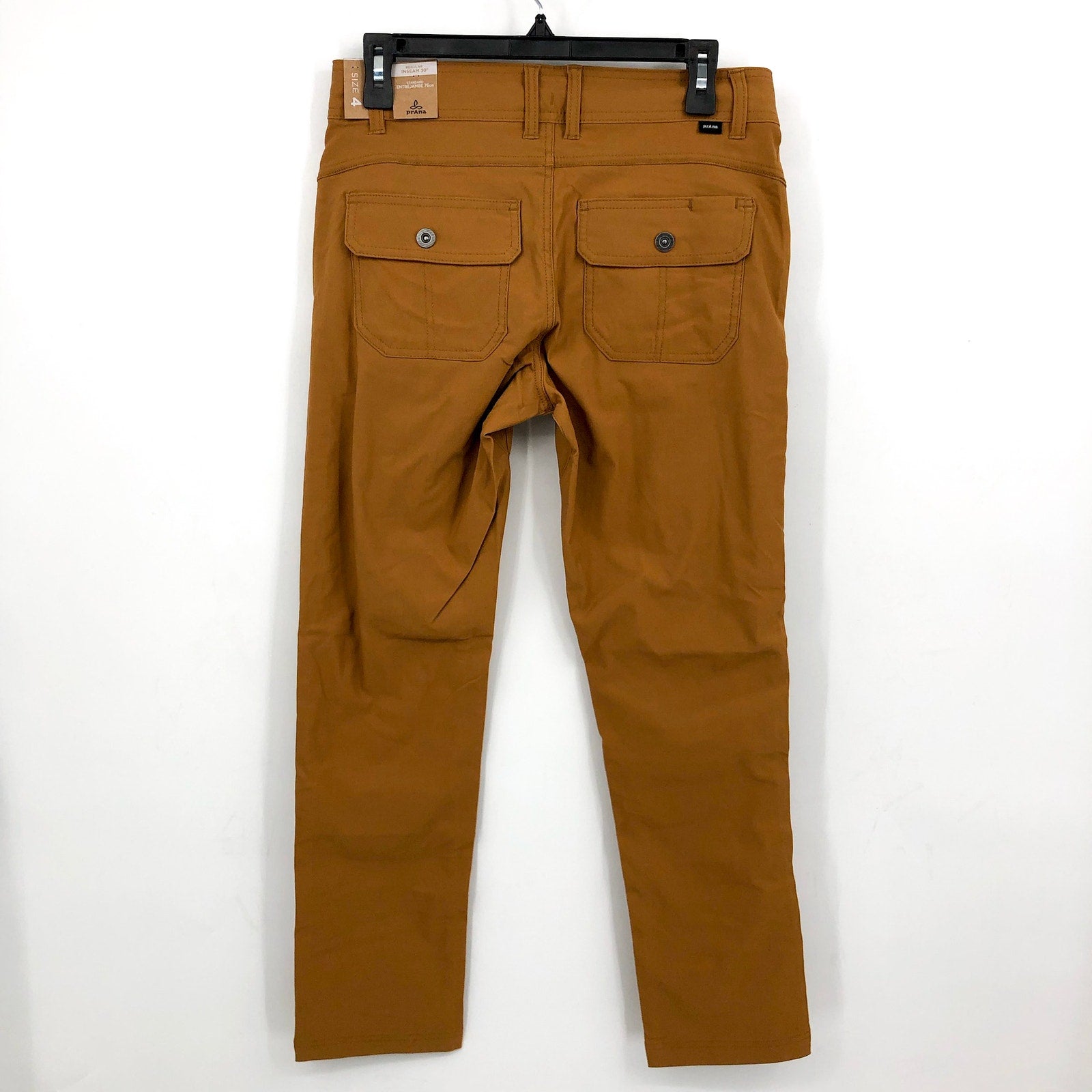 PRANA Women's Halle Straight Pants II Size 4 Reg Tan Earthbound NWT