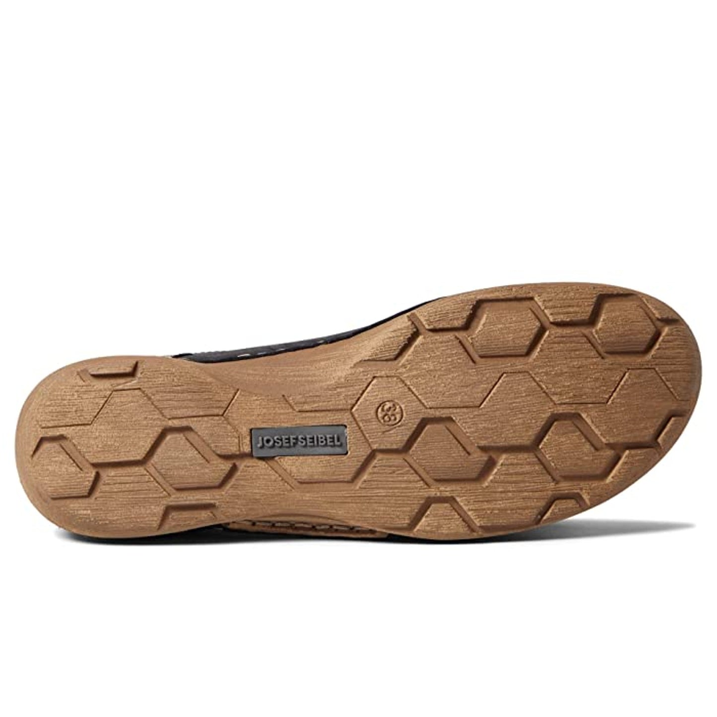 JOSEF SEIBEL Womens Fergey 56 Sneaker EU 41 US 10-10.5 Black Leather Lace Up NIB