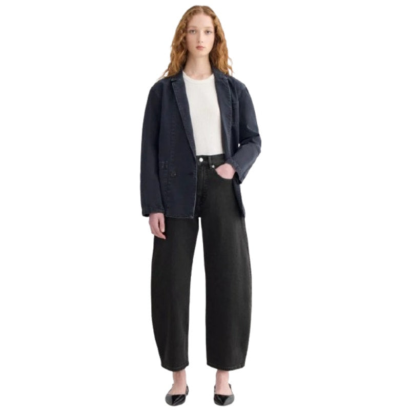 EVERLANE Women's The Way-High Curve Jeans 26R US 2 Washed Black NWT