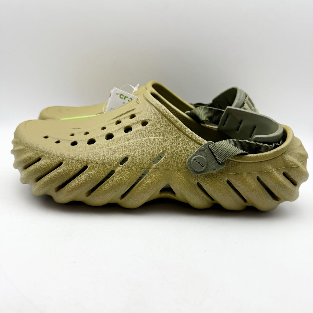 Crocs Unisex Echo Clogs Mens 10 Womens 12 EU 43.5 Aloe Green NWOB