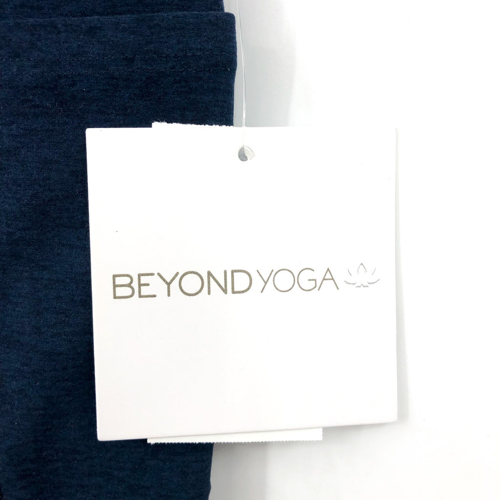 BEYOND YOGA Women's Out Of Pocket Midi Legging Medium Nocturnal Navy Blue NWT