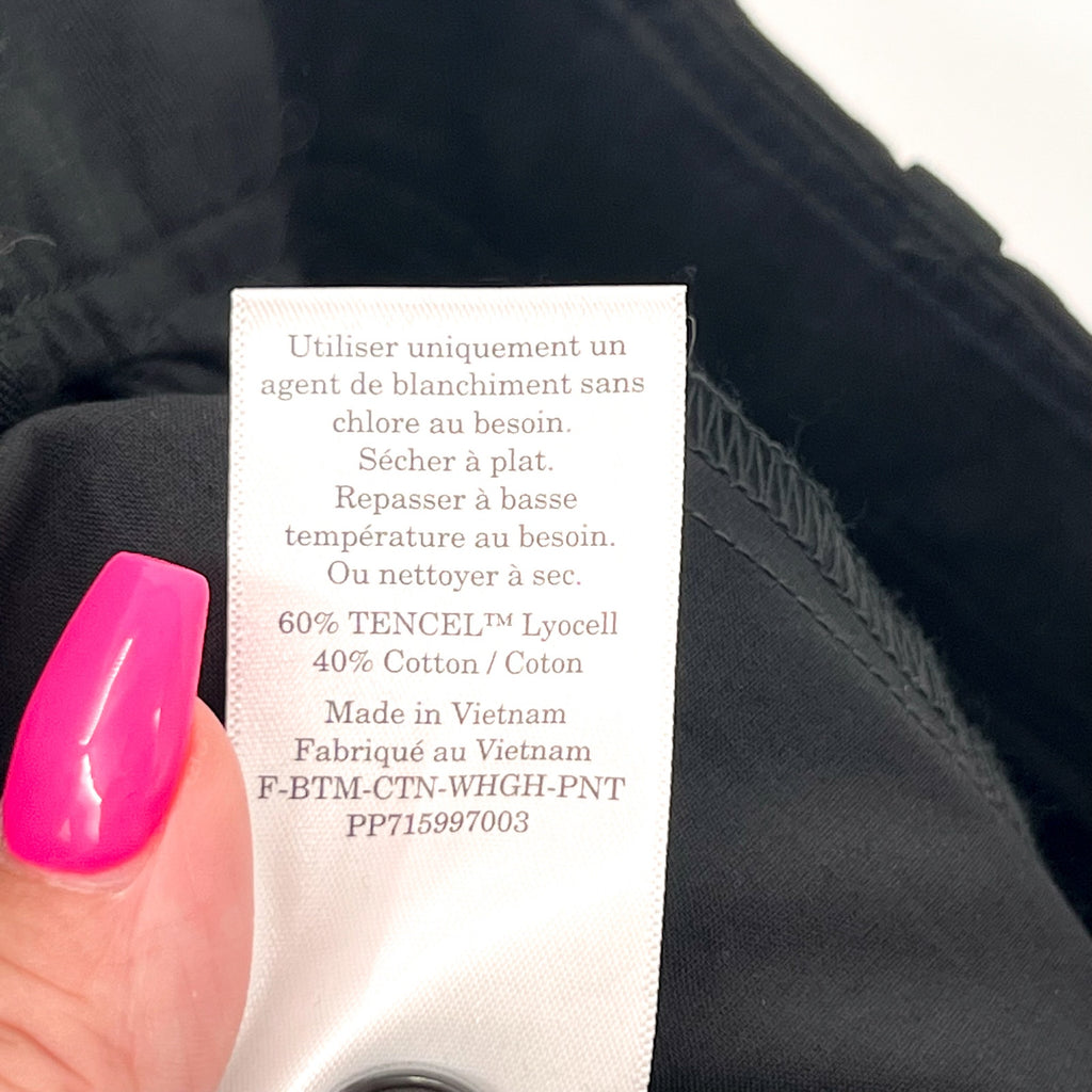 Everlane Womens The Way-High Drape Pants Size 4 Black 31" INSEAM Pleated NWT