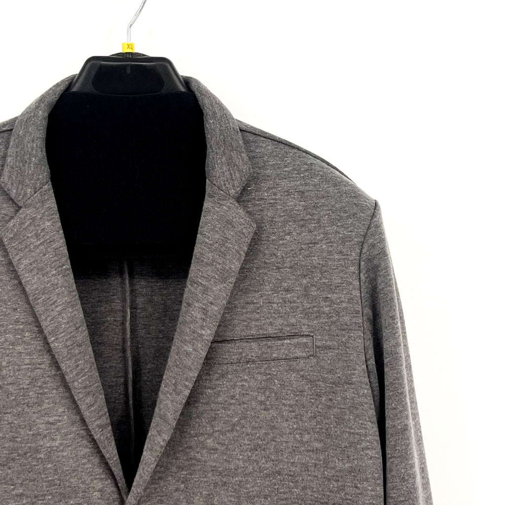 RIGHT OF WAY Men's Brody Knit Blazer Jacket Large Heather Grey NWOT