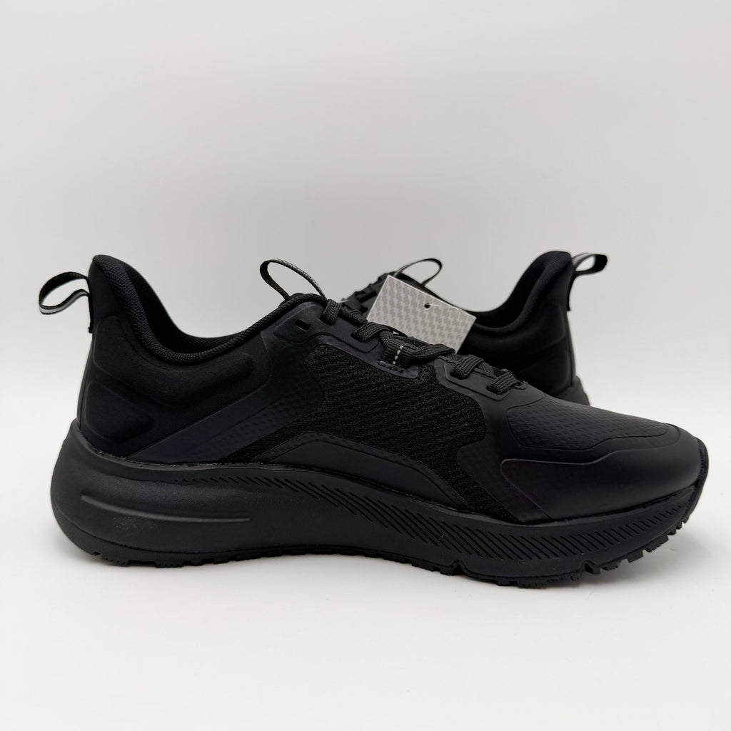Shoes for Crews Mens Crossing Work Shoe US 7.5 Wide Black SR Water Resistant NIB