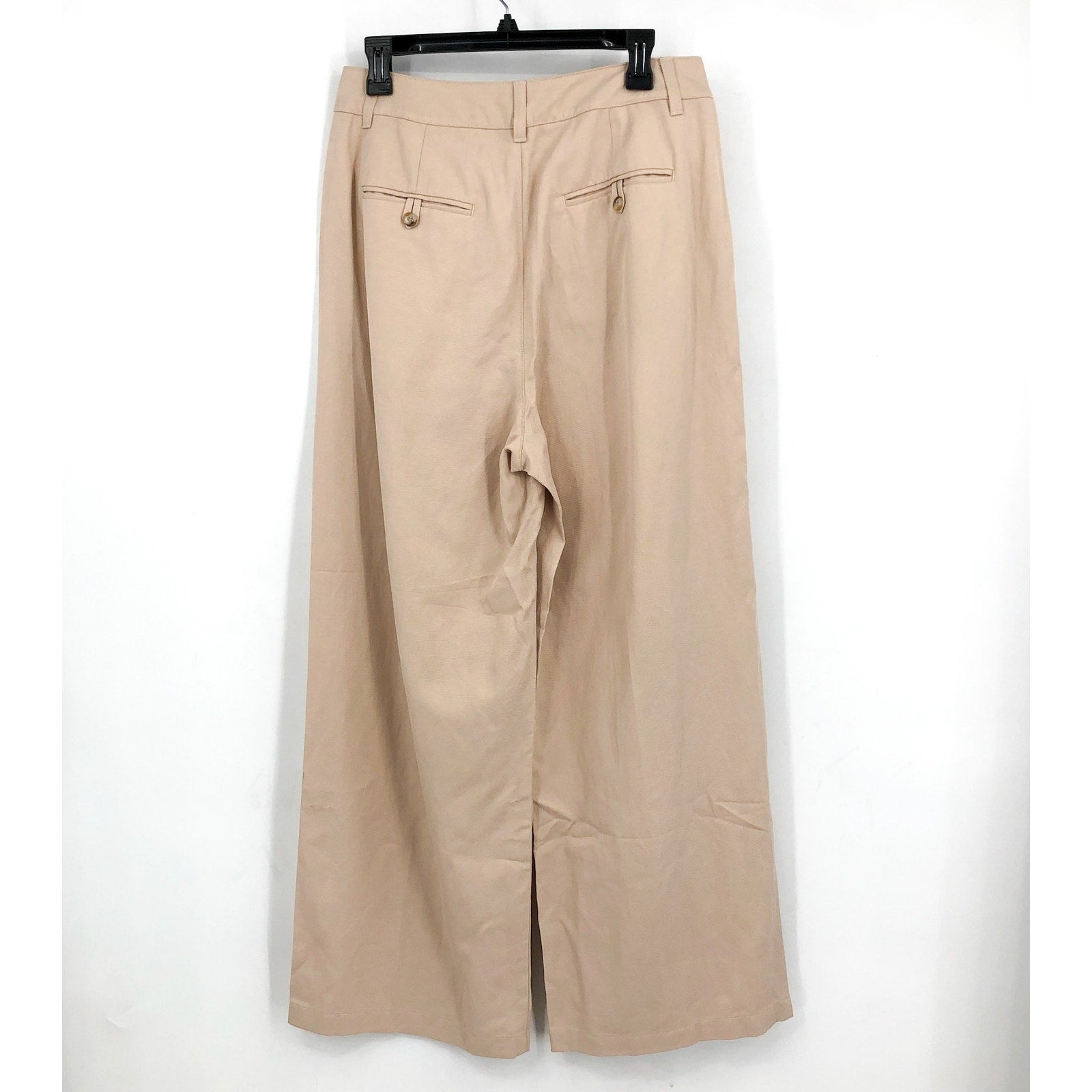 MADEWELL Women's The Harlow Pants Size 6 Tan Harvest Moon Wide Leg NG521 NWT