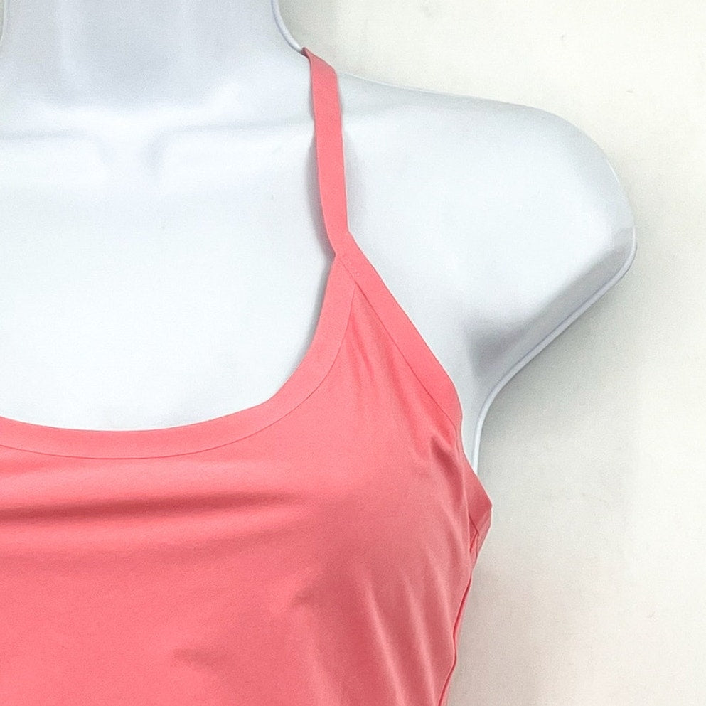 OUTDOOR VOICES Women's The Exercise Dress Medium Pink Punch Built In Shorts NWT