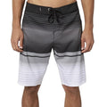 O'NEILL Mens Hyperfreak Lincoln Board Short Size 30 Small Black Grey Stripe NWOT