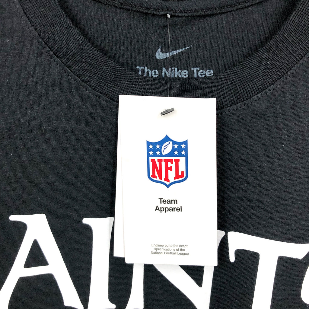 NIKE Mens New Orleans Saints Division Essential T Shirt Small Black NWT N199-00A