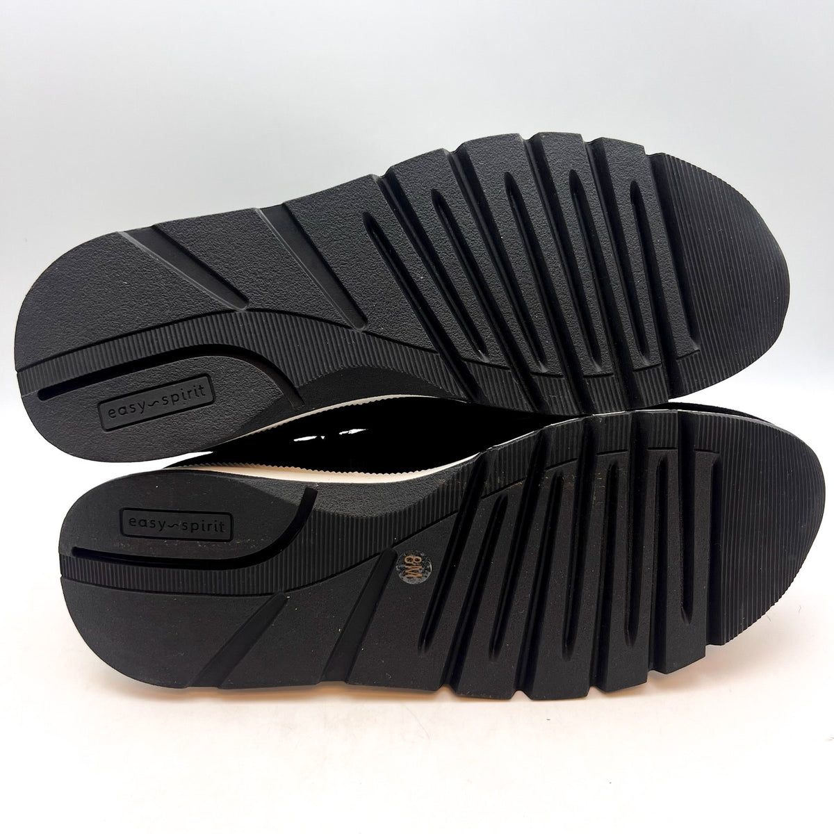 EASY SPIRIT Women's Ives Casual Boots Size 8M Black Suede Waterproof Flats NWOB