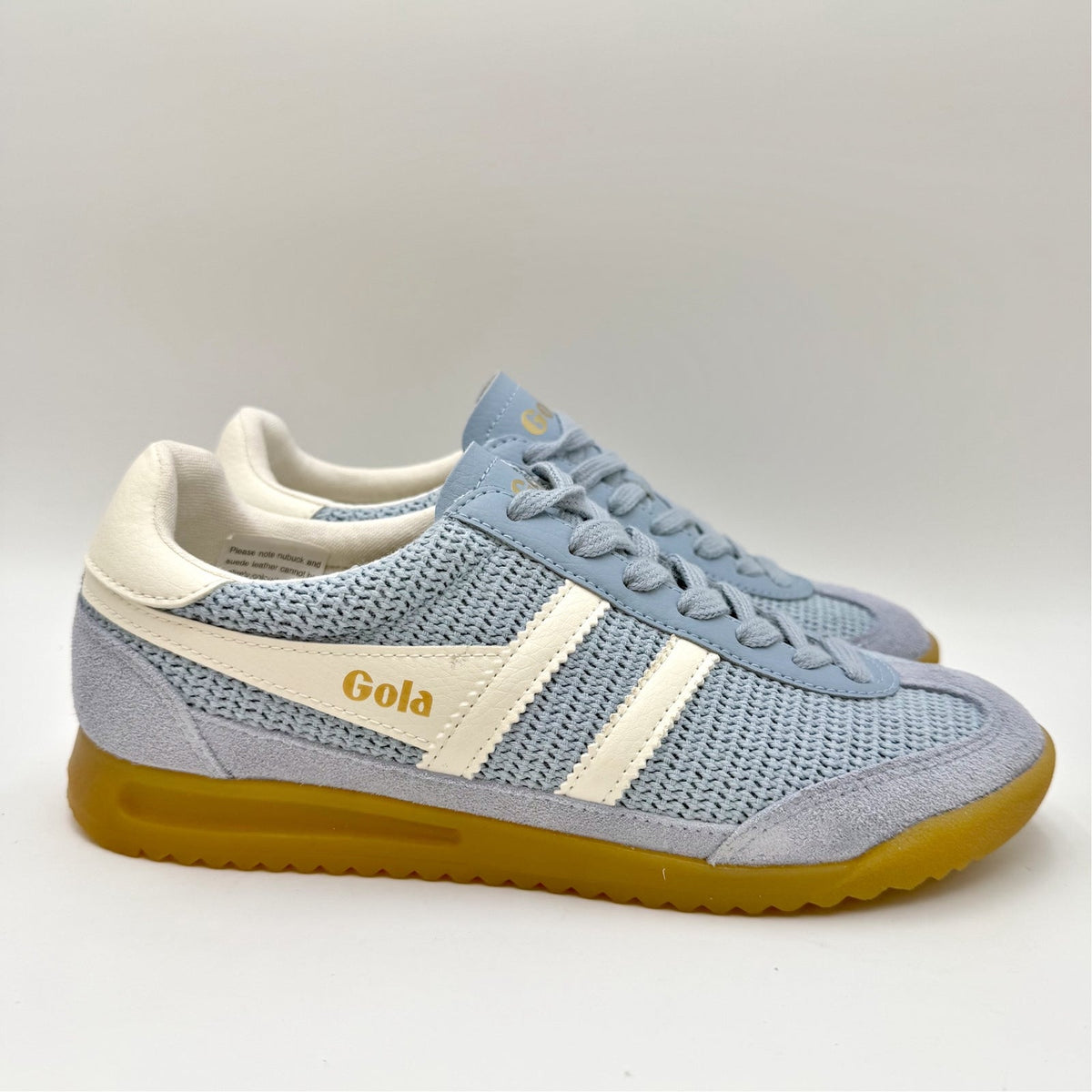 Gola Womens Tornado Zephyr Sneakers Size 7 EU 38 Blue Off White Leather NIB